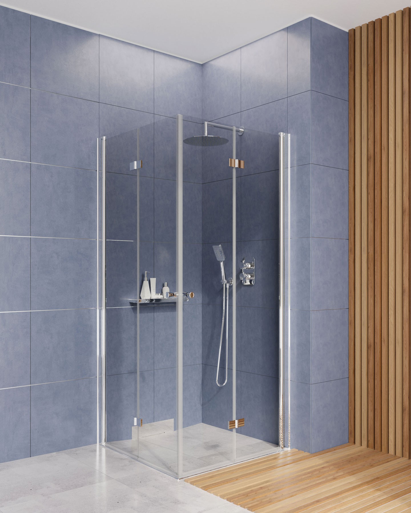 Round - Ablage, Wand-