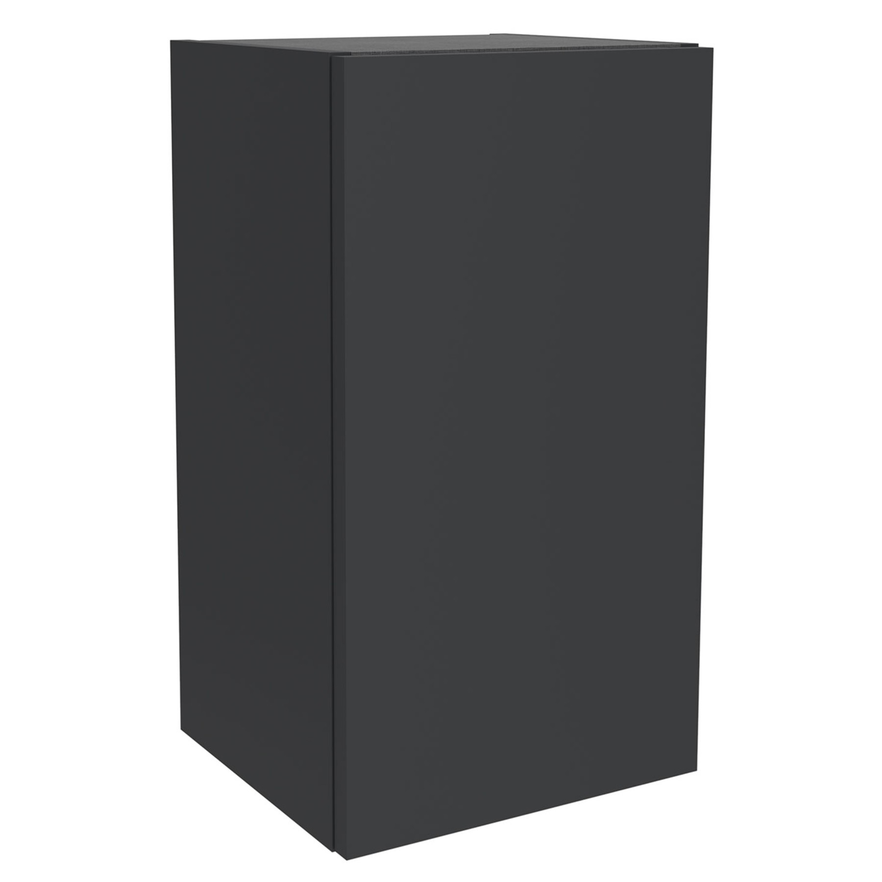 Schrankelement wandhängend ALLIANCE 300 links / rechts 1 Tür, Öffnung mit Push System, Tiefe 250 BLACK VELVET 300 x 540 x 250 mm
