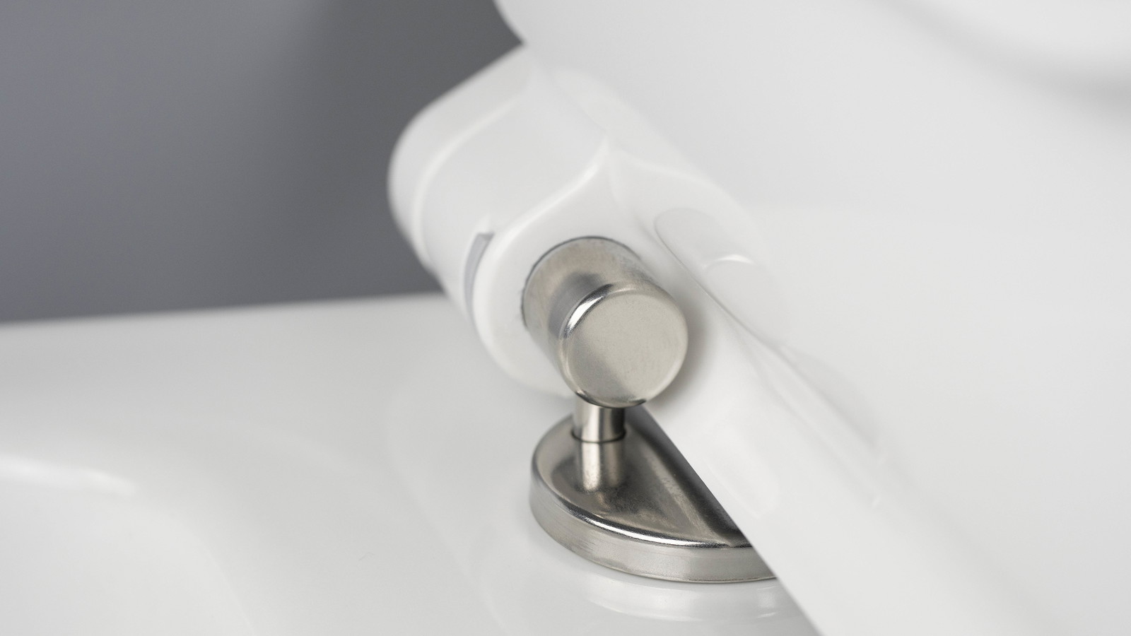 Hiacynt New - WC-Schüssel, mit Deckel, spülrandlos