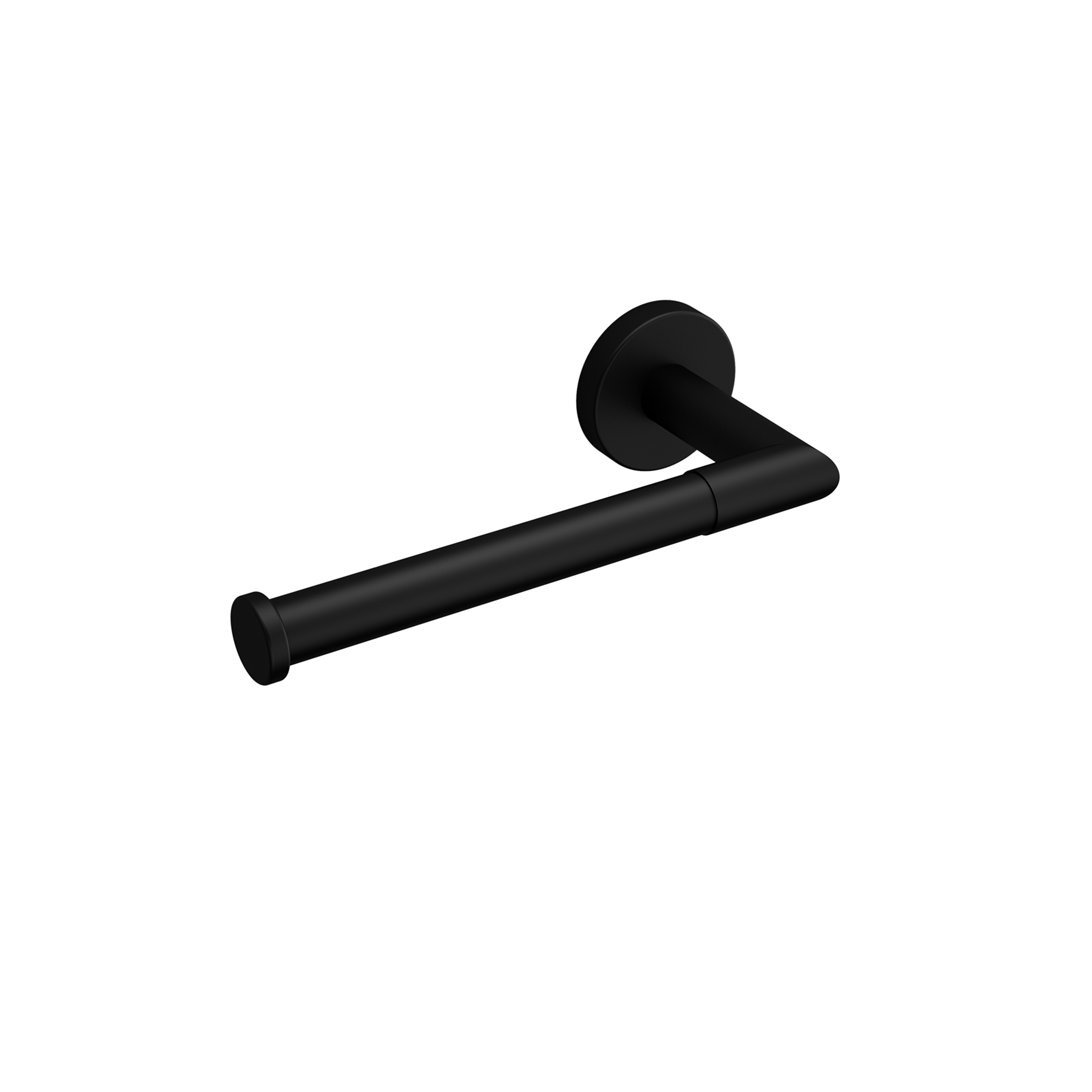 Toilettenpapierhalter ohne Deckel LISSY BLACK 165 x 45 x 70 mm