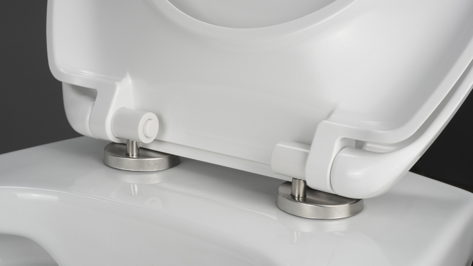 Boro - WC-Schüssel, mit Deckel, spülrandlos