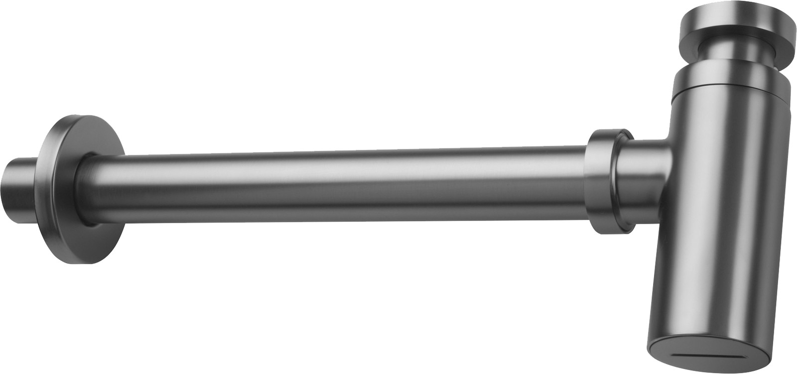 Waschbeckensiphon, rund