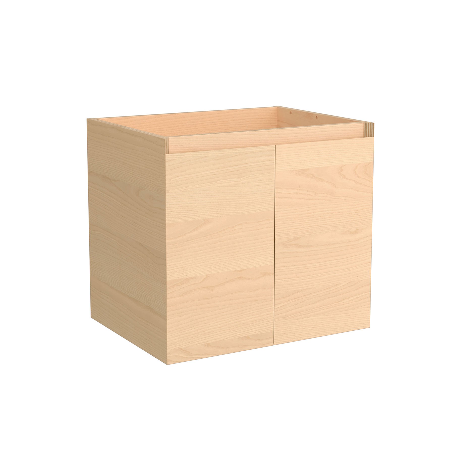 Schrank wandhängend MOMENT 600 2 Türen PURE 598 x 540 x 452 mm