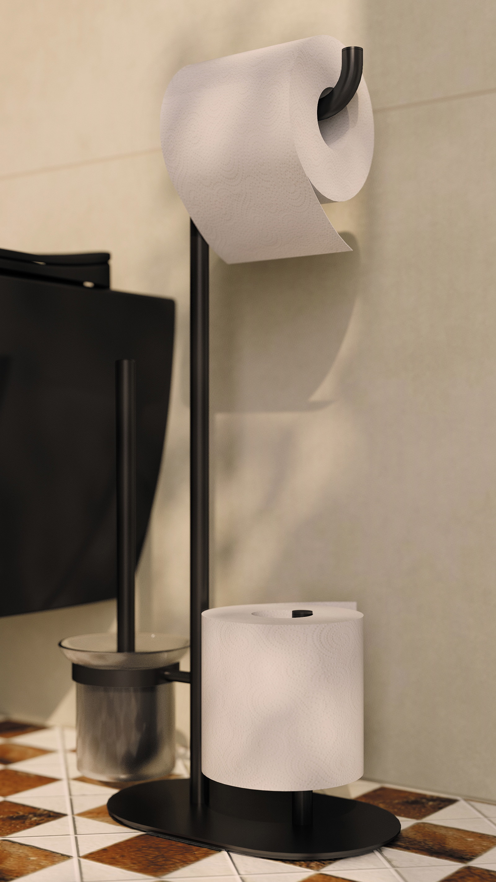Silia - Papierständer - 3 Funktionen