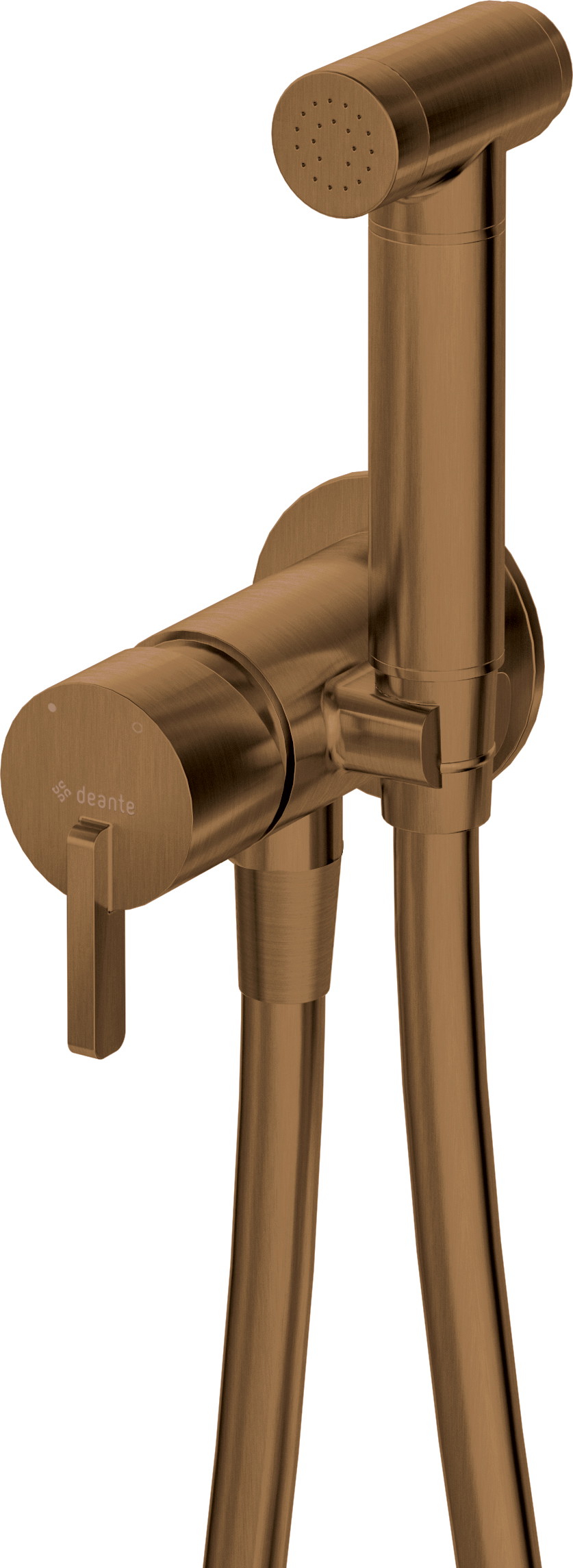 Silia - Bidetarmatur, Unterputzmontage, mit Bidet-Handbrause