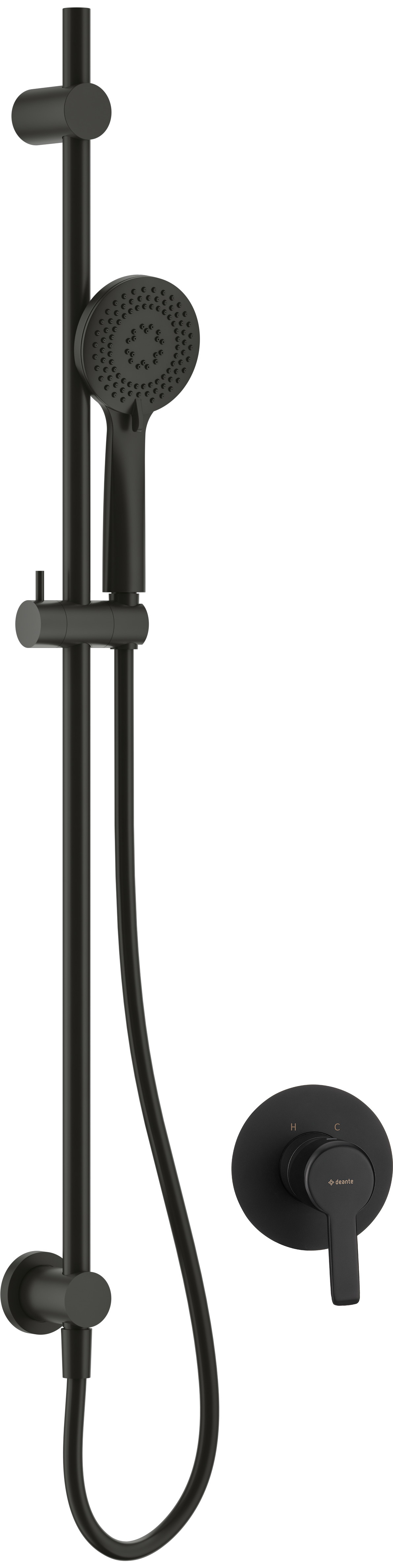 Arnika - Unterputz-Duschset, mit Stange