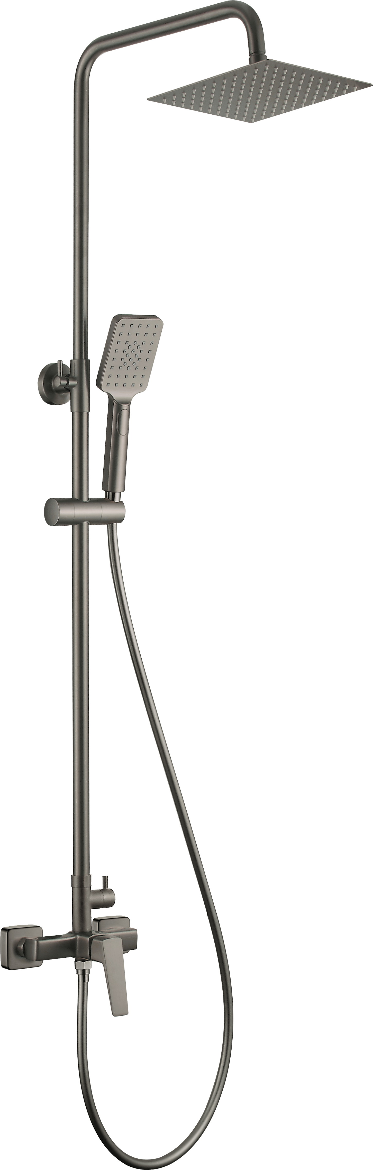 Blur - Duschsystem, mit Duscharmatur