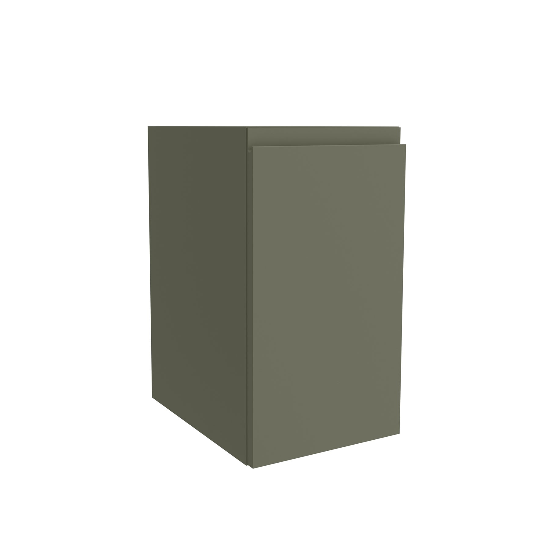Schrankelement wandhängend MAM 300 links 1 Tür mit Softeinzug GREEN FOREST 300 x 540 x 404 mm