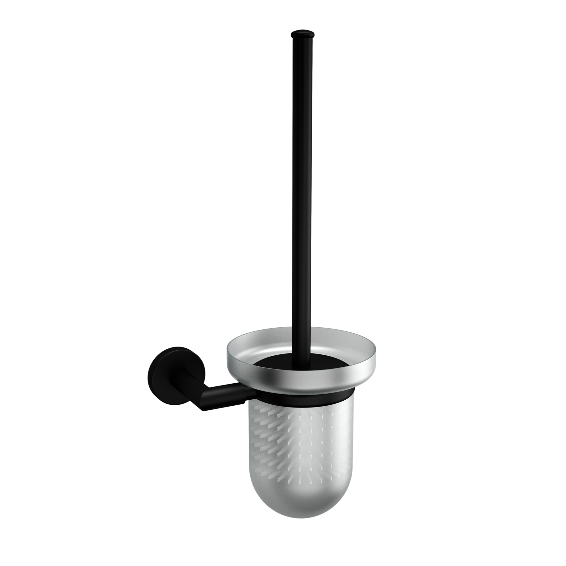 Toilettenbürstenhalter LISSY BLACK 160 x 410 x 120 mm