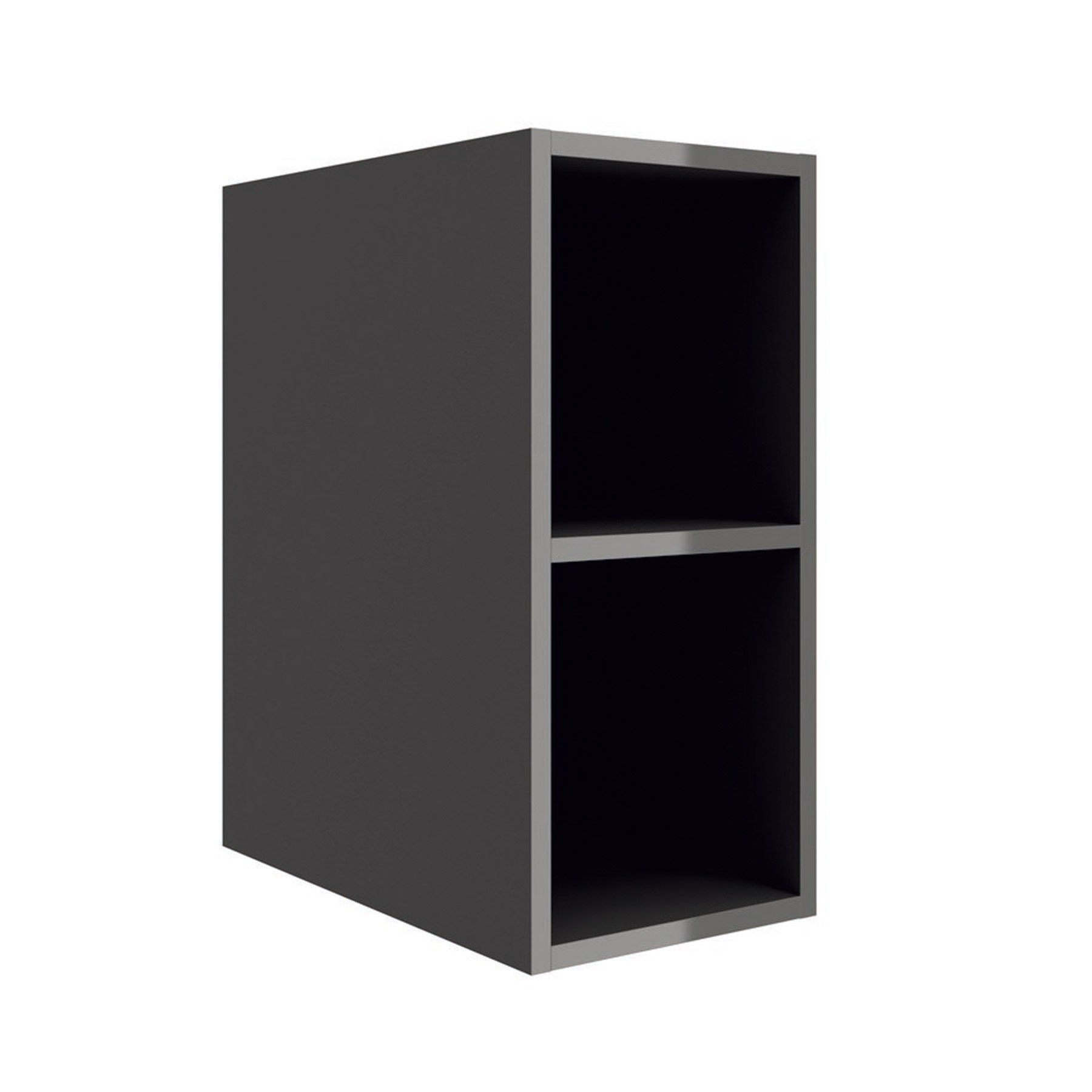 Modul wandhängend ALLIANCE 250 2 Fächer GRAU GLÄNZEND 250 x 540 x 434 mm