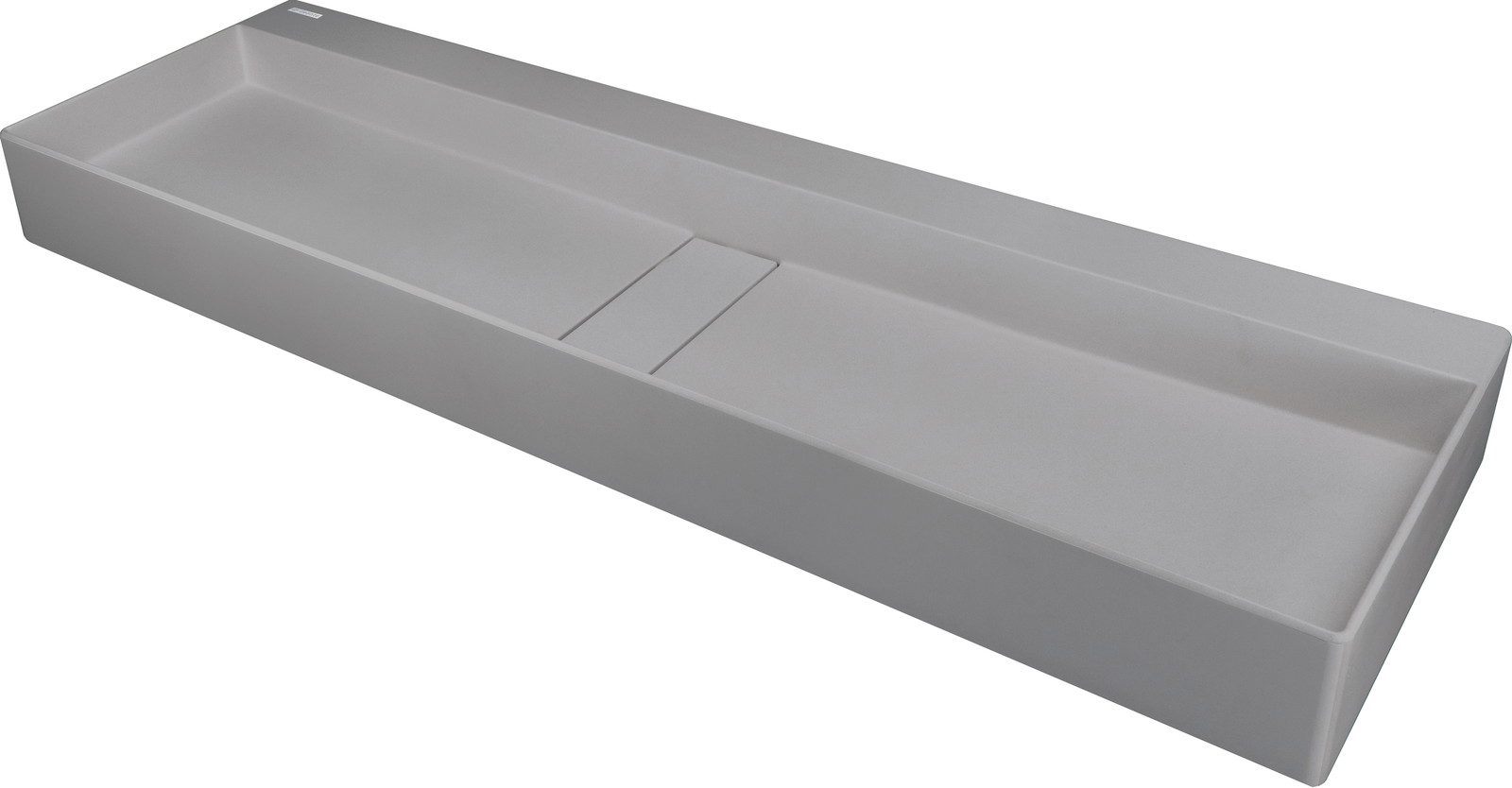 Blur - Granitwaschbecken, Aufsatz - mit Abdeckung