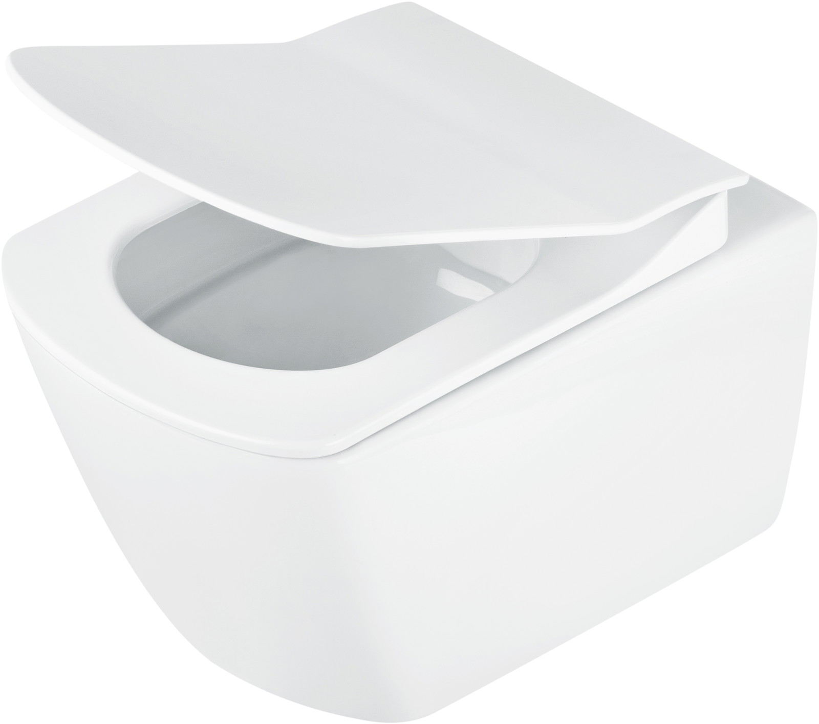 Blur - WC-Schüssel, mit Deckel, spülrandlos