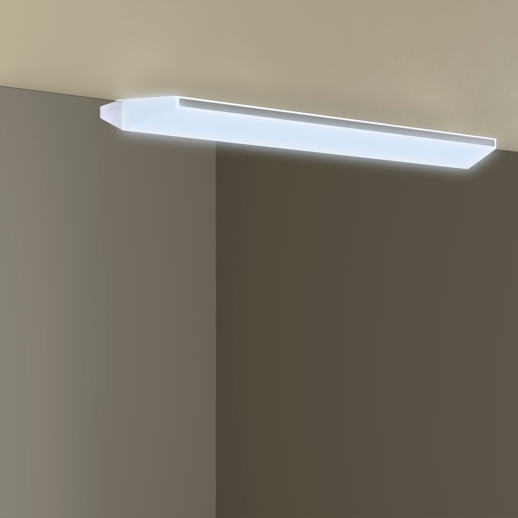 Leuchte BOREAL 308 WEIß LED-Leuchte (6W.) IP44 (457lm) (5700 K) Multifunktionsbefestigung