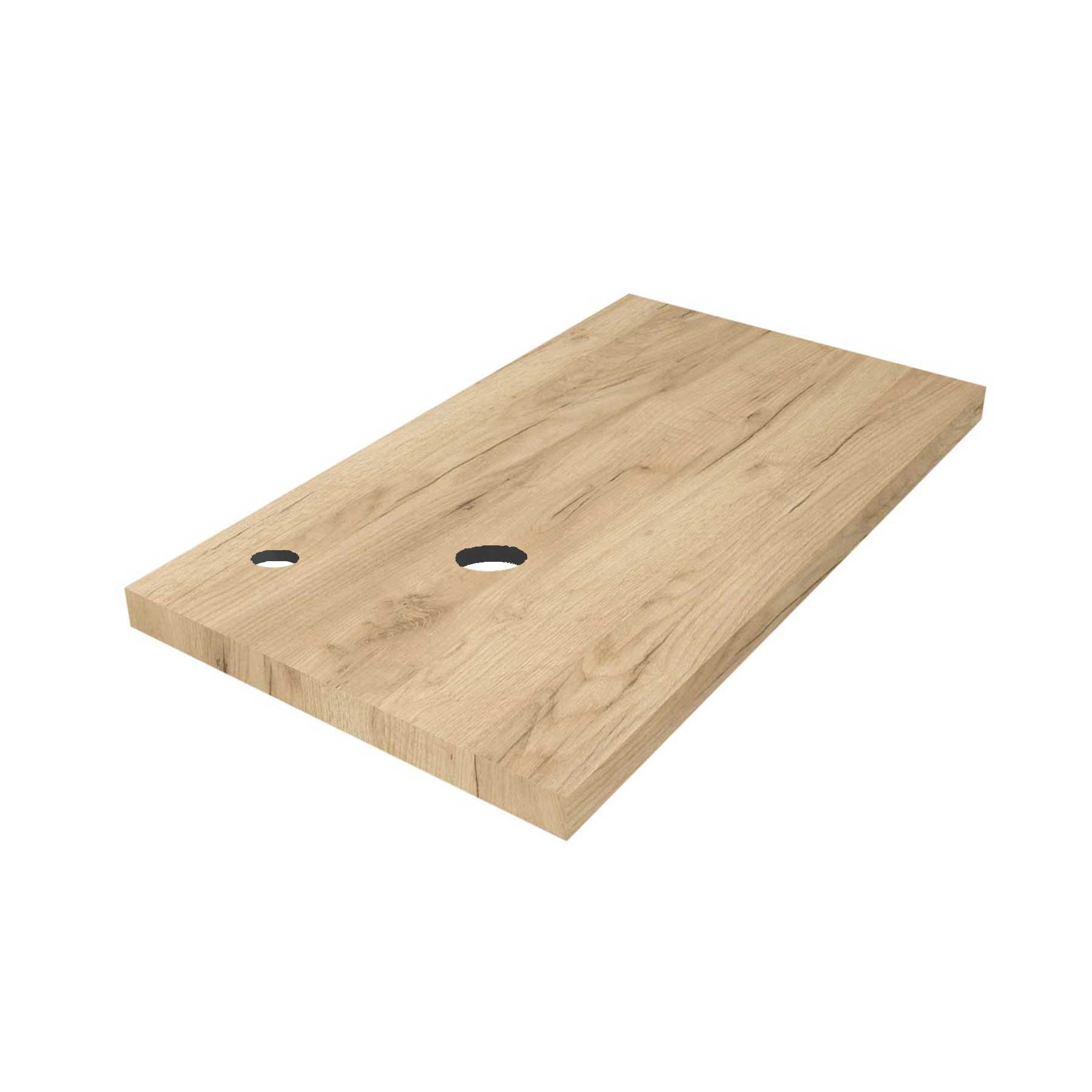 Waschtischplatten mit bearbeitung von 601 bis 1000 EICHE AFRIKA 40 mm