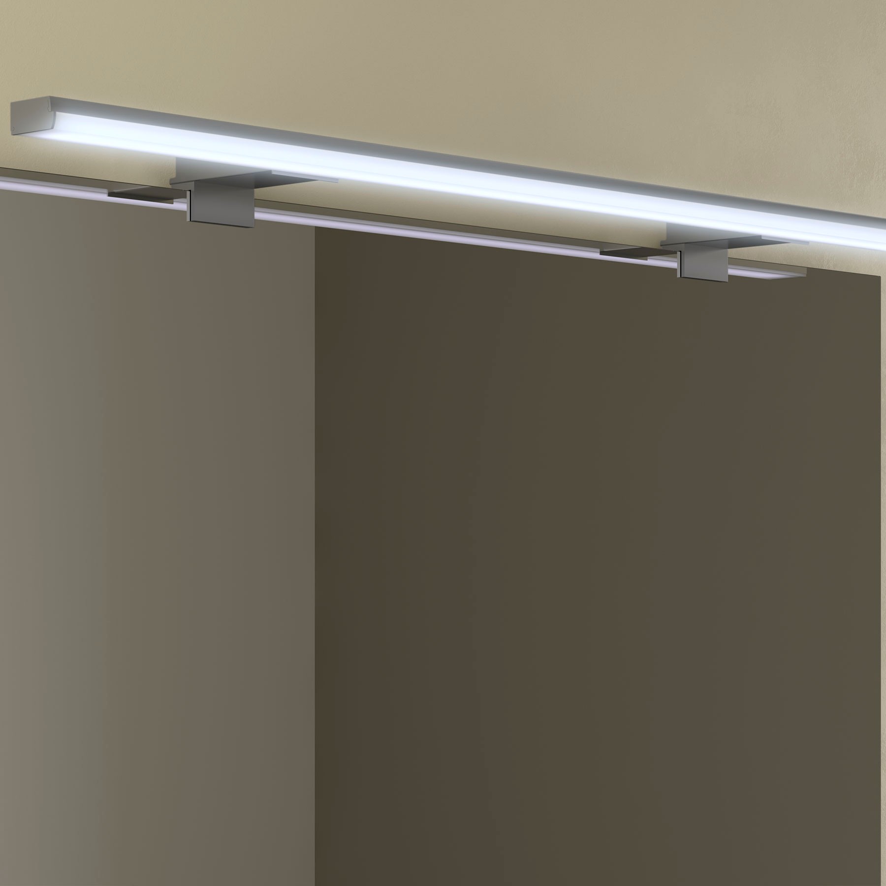 Leuchte PANDORA 1008 Led-Licht IP44 (15W - 5700ºK) 1008 x 112 x 32 mm