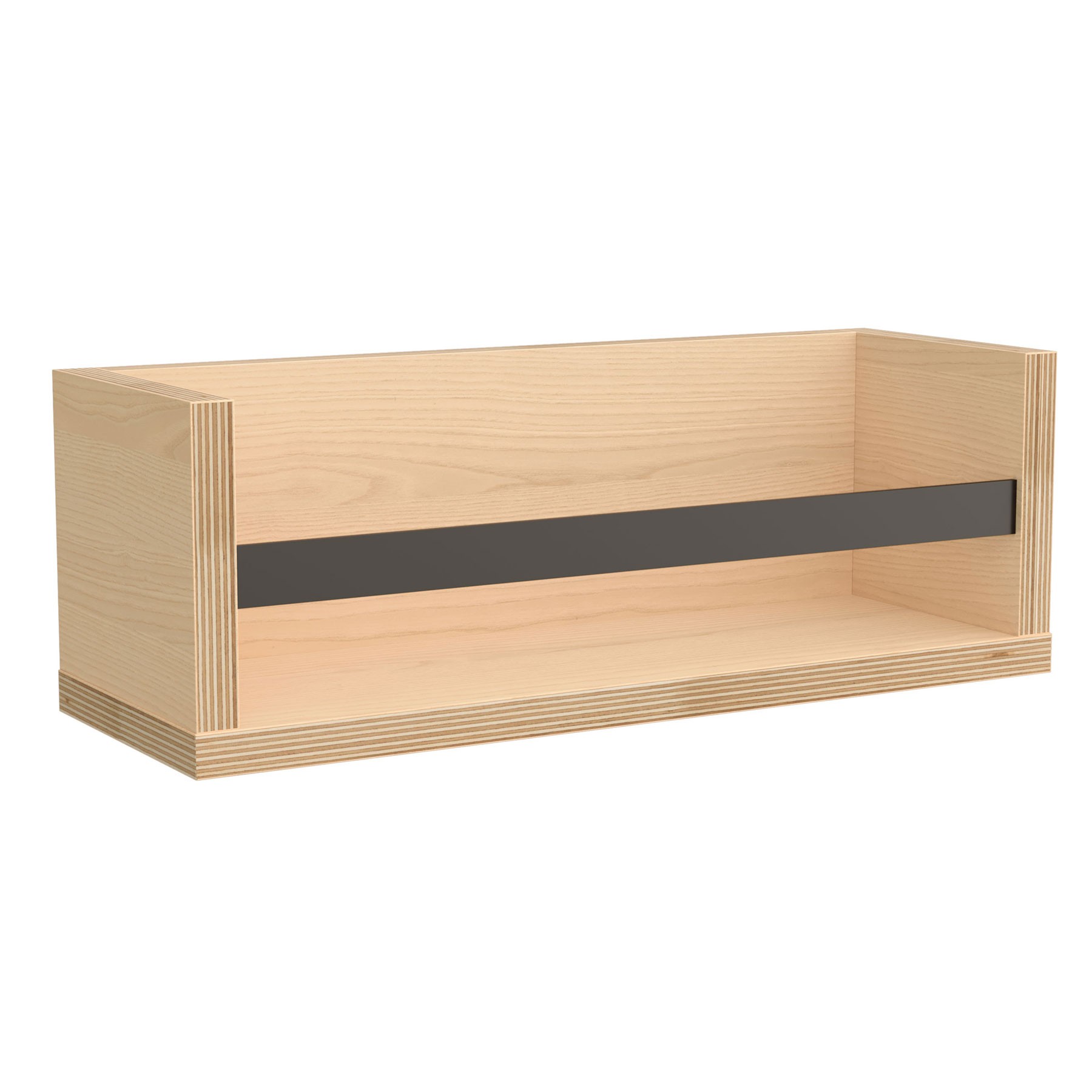 Regal MOMENT mit Handtuchhalter PURE 430 x 125 x 125 mm