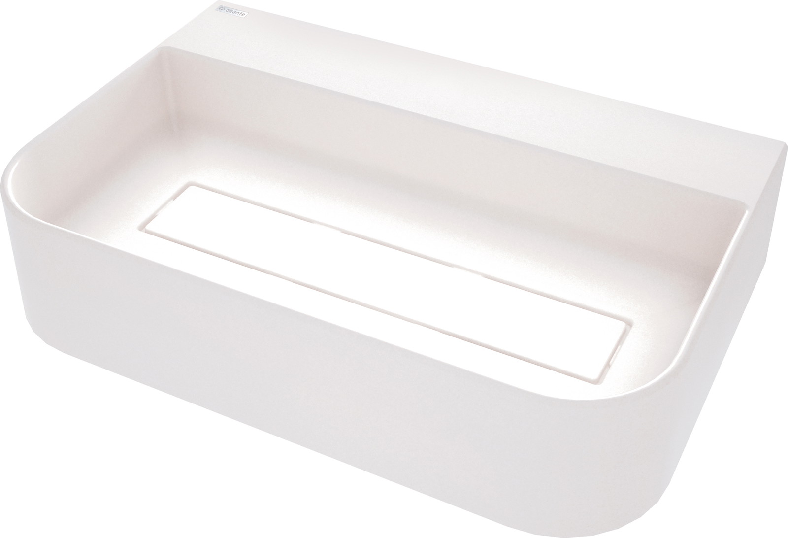 Arnika - Granitwaschbecken, Aufsatz, mit Armaturenbank - mit Abdeckung