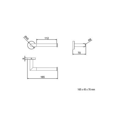 Toilettenpapierhalter SIL