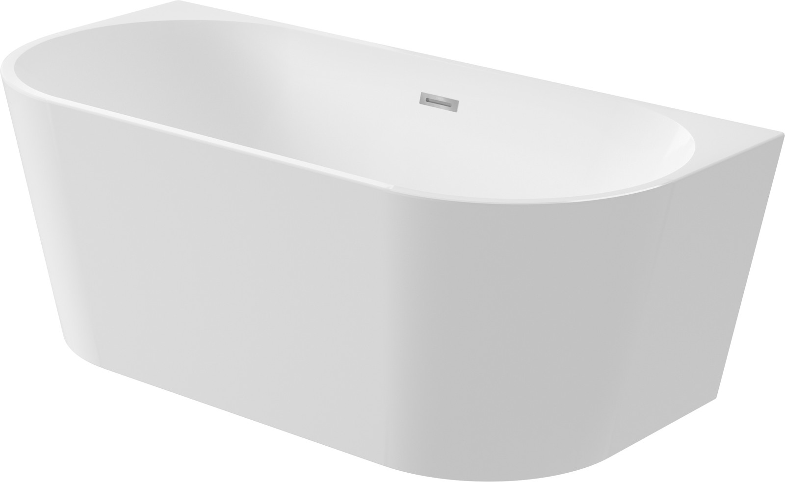 Silia - Acryl-Badewanne, Wand-/freistehend - 150 cm