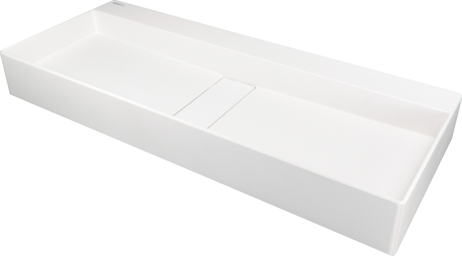 Blur - Granitwaschbecken, Aufsatz - mit Abdeckung