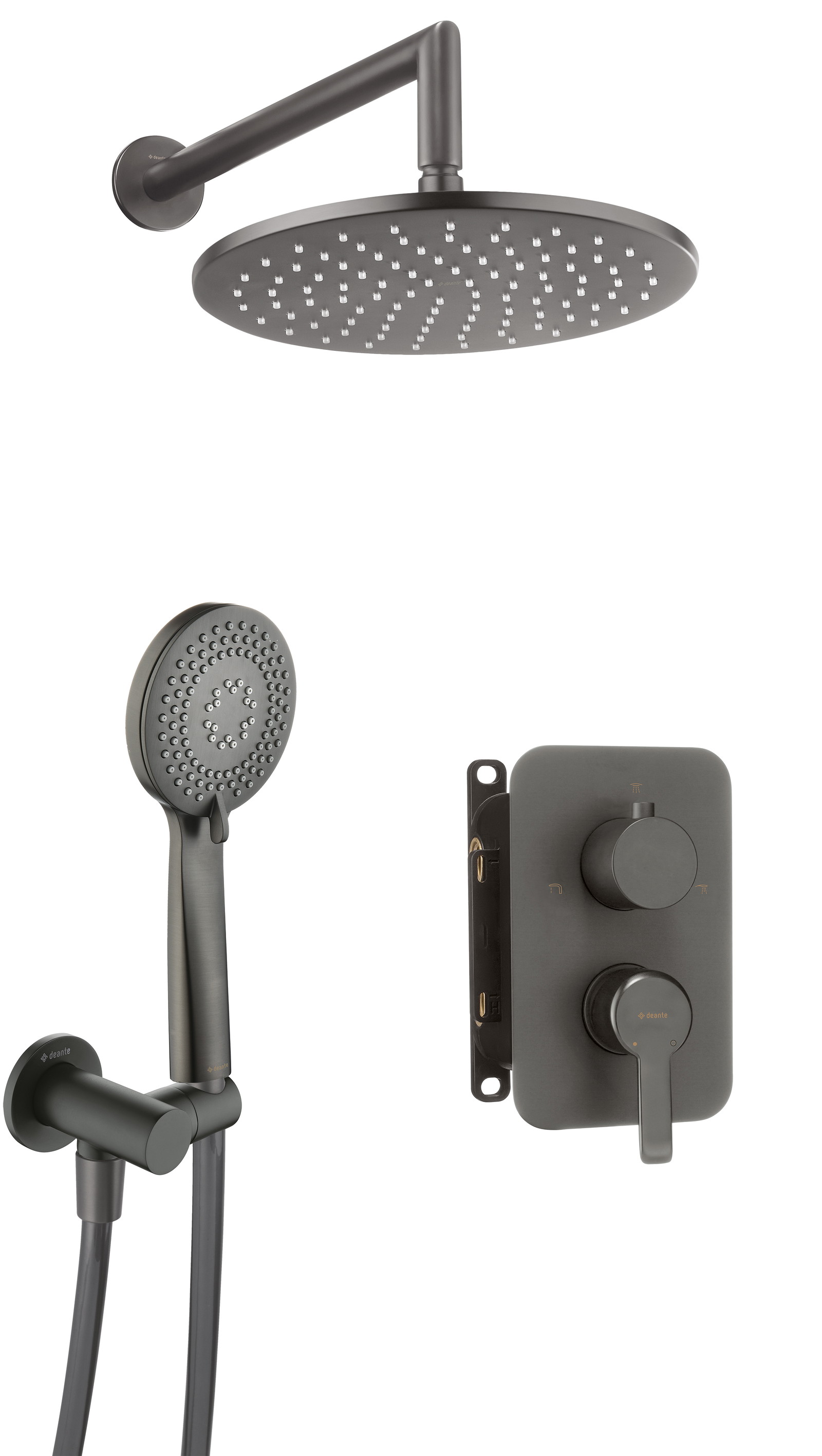 Arnika - Unterputz-Duschset, mit Mischbox