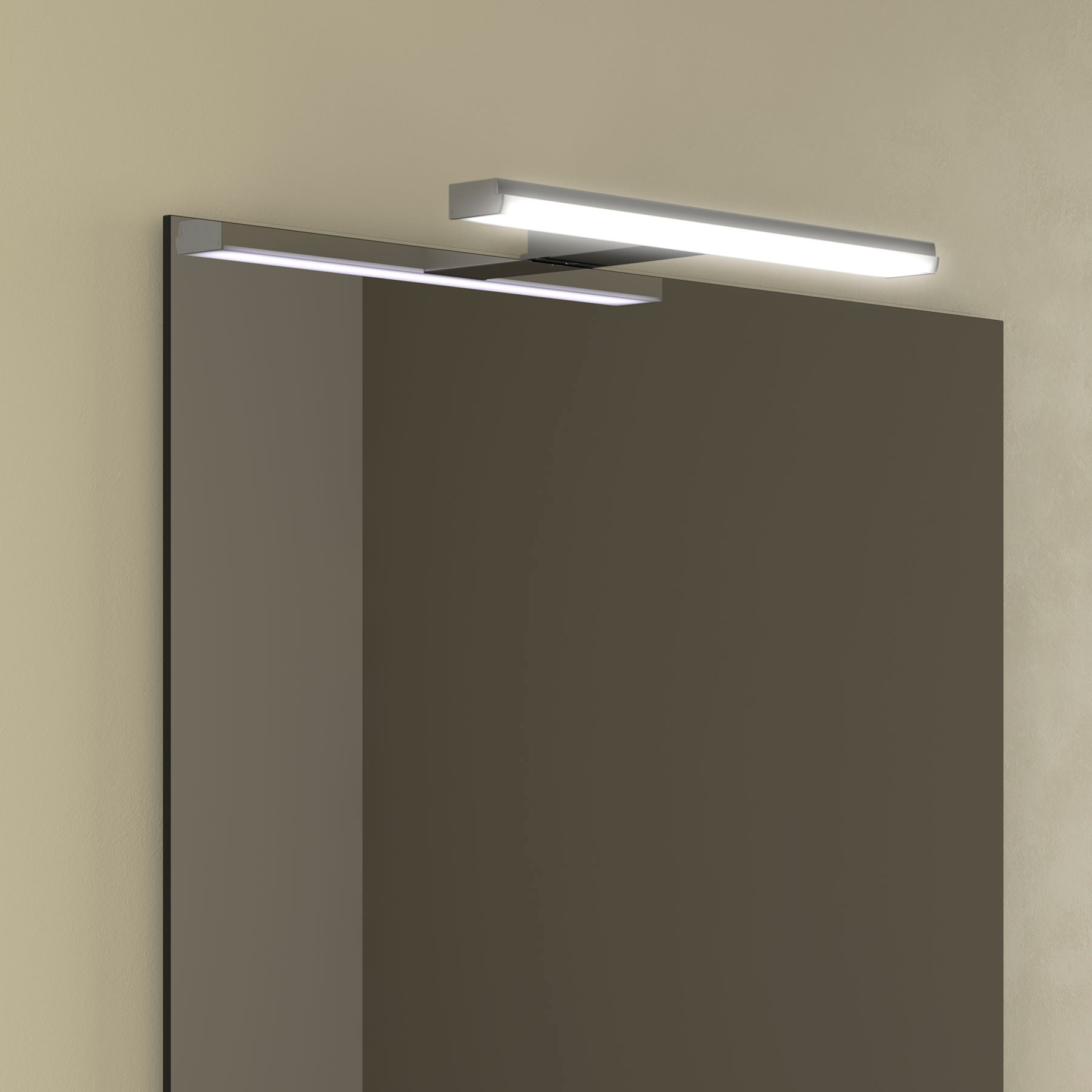 Leuchte PANDORA 458 Led-Leuchte IP44 (10W.- 4000ºK) 485 x 96 x 32 mm