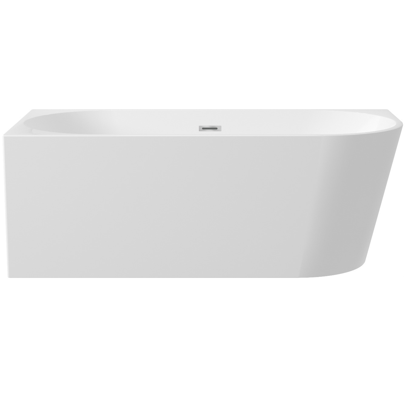 Silia - Acryl-Badewanne, Eck-/freistehend, links - 150 cm