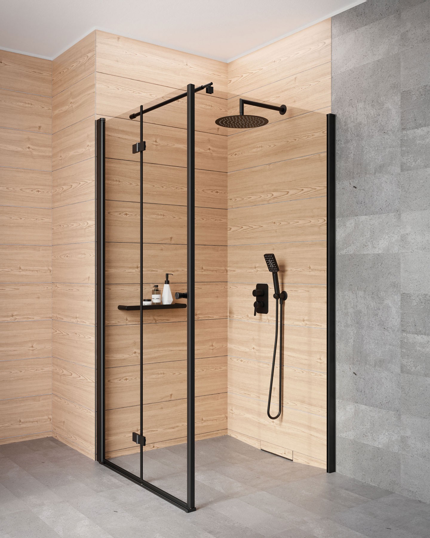 Round - Ablage, Wand-