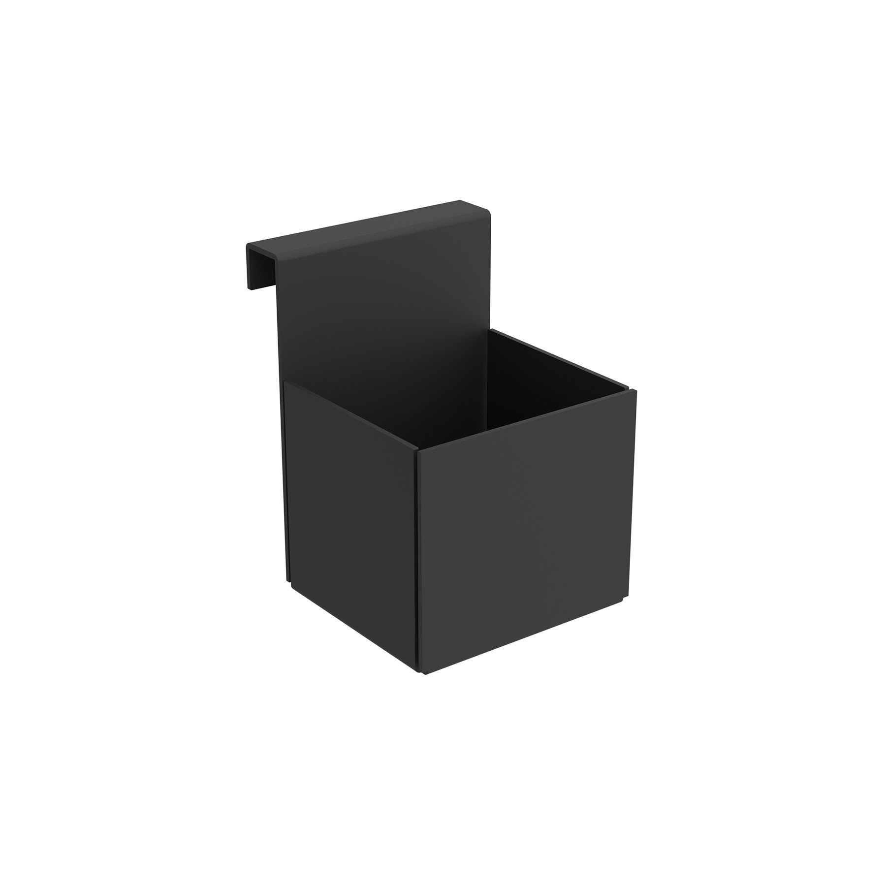 Korb LLOYD für Schränke und Strukturen Lloyd MATT SCHWARZ 90 x 124 x 100 mm