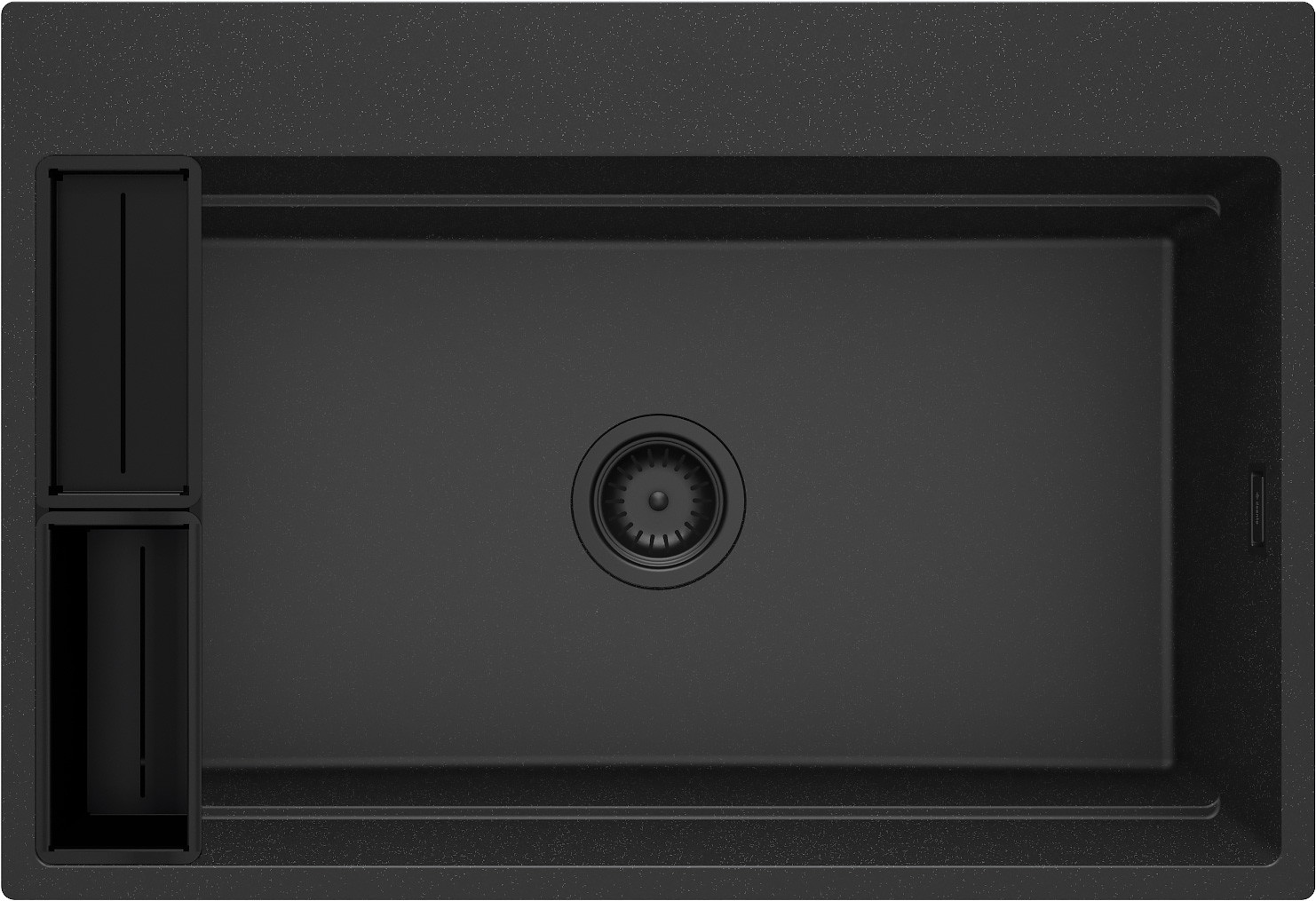 Magnetic - Magnetic-Granitspülbecken, 1-Becken