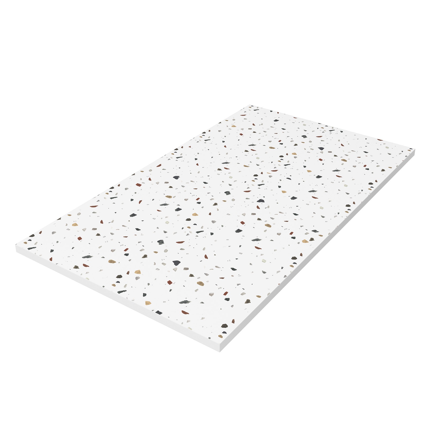 Arbeitsplatte TERRAZO NATURA 800 x 12 x 460 mm