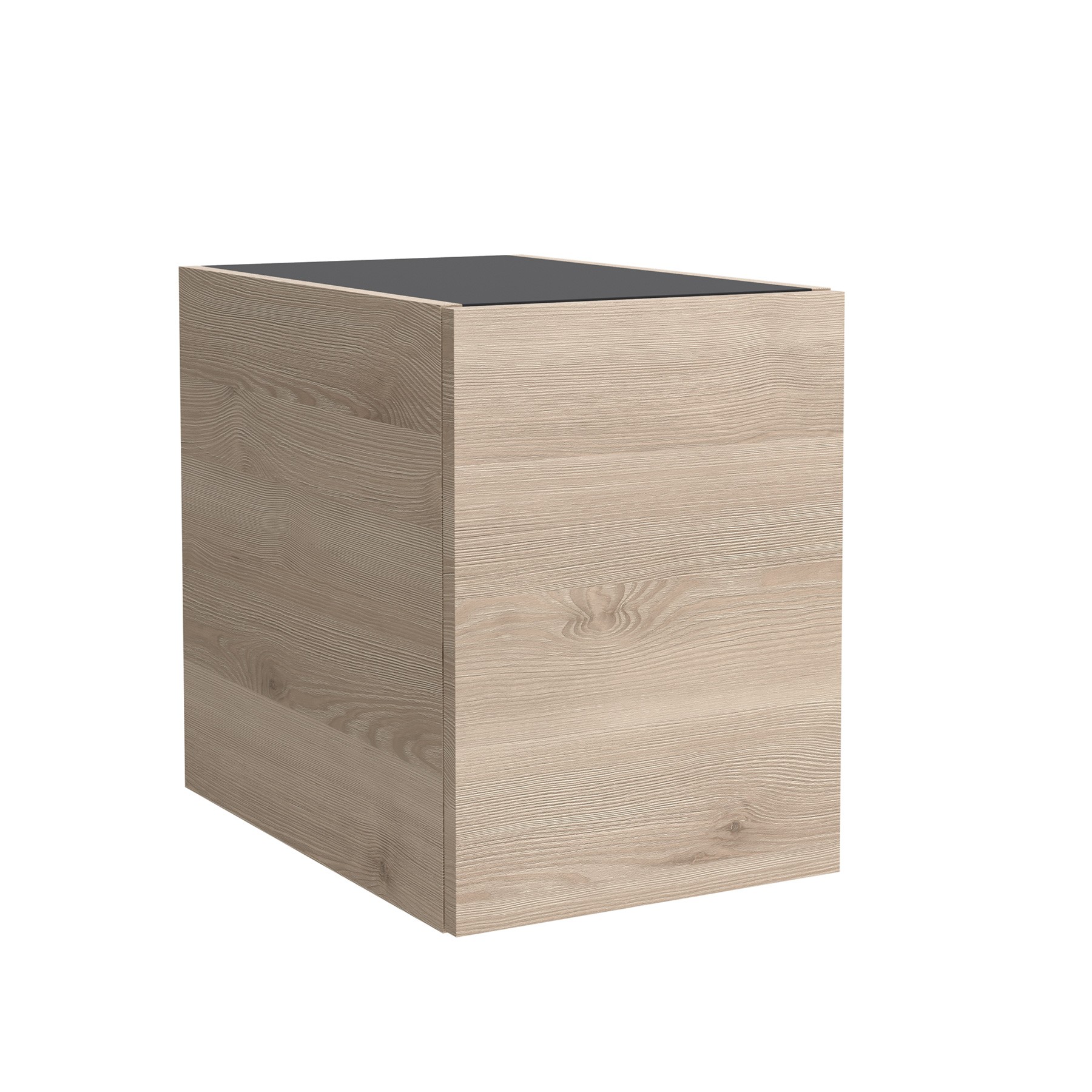 Schrankelement wandhängend ALLIANCE 300 1 Tür links/rechts mit Drucköffner NATURE 300 x 405 x 450 mm
