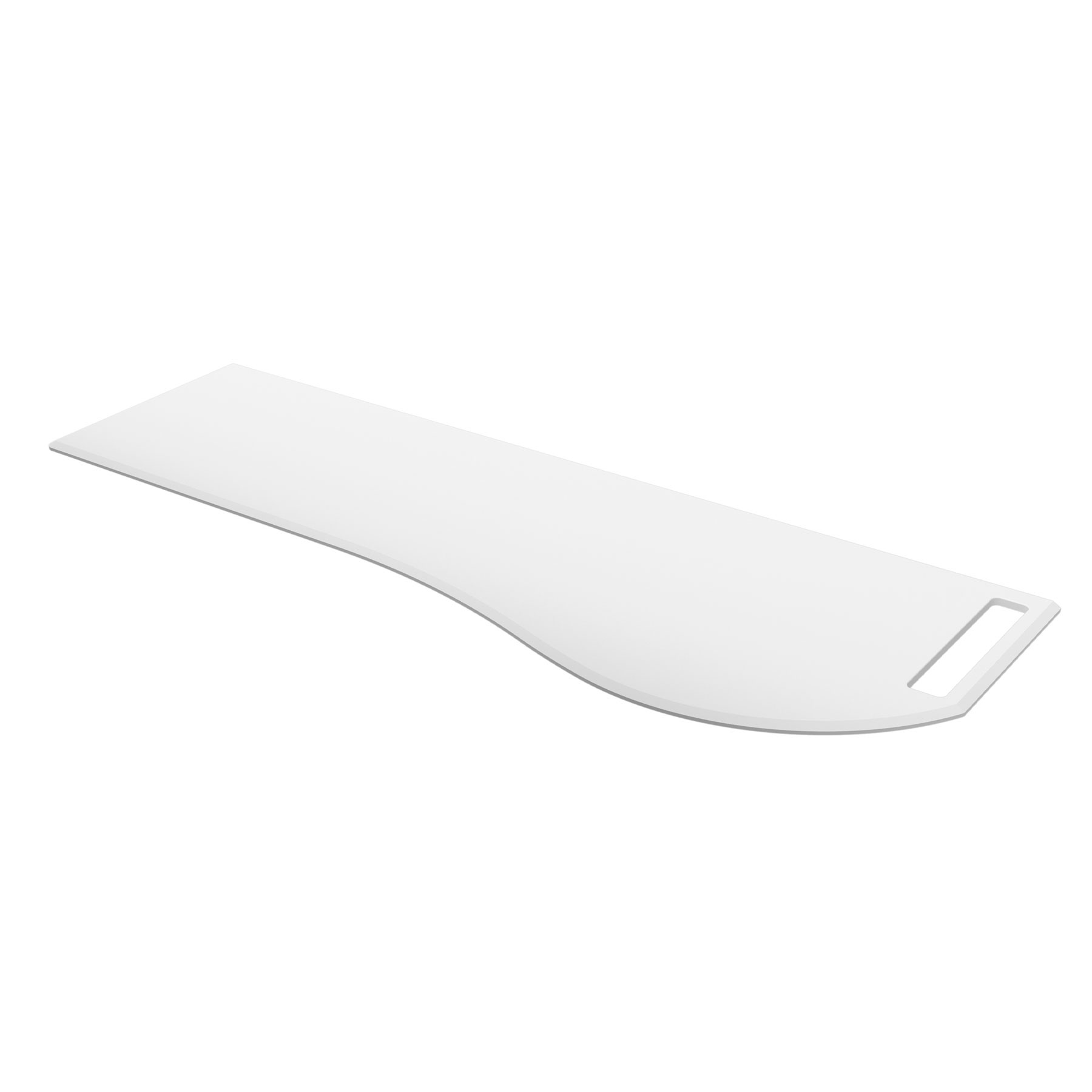 Waschtischplatten MAM 1590 rechts mit handtuchhalter für Aufsatzbecken SOLID SURFACE 1590 x 12 x 510 mm