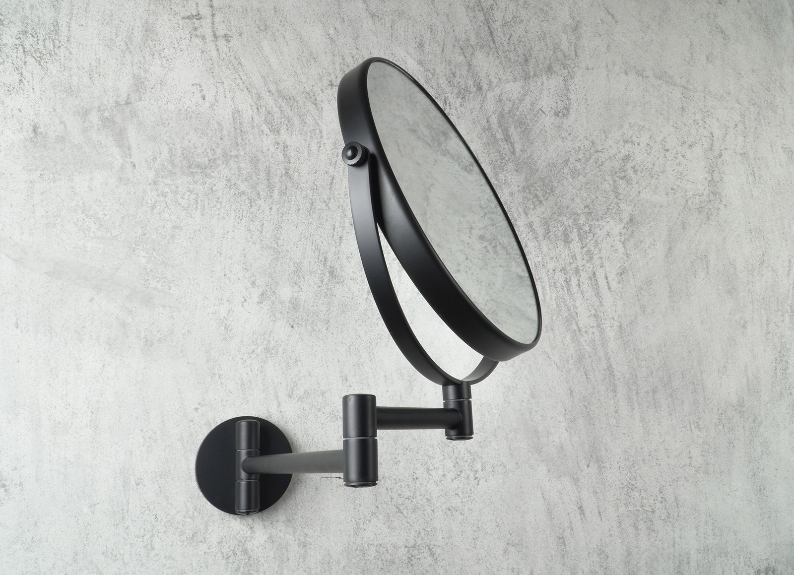 Round - Kosmetik-Spiegel, auf beweglichem Arm - Zweiseitig-