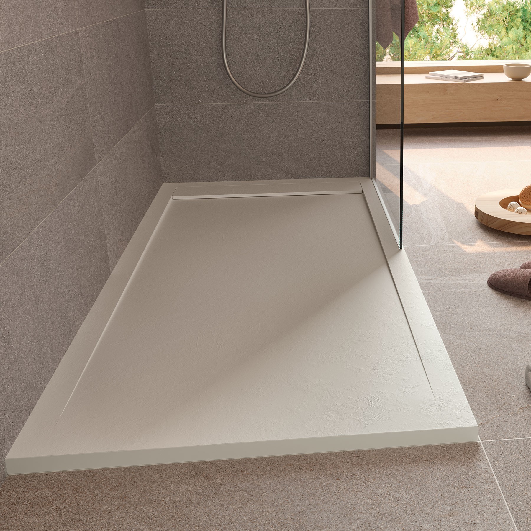 Duschtasse POMPEYA WEISS 700 x 1000 mm