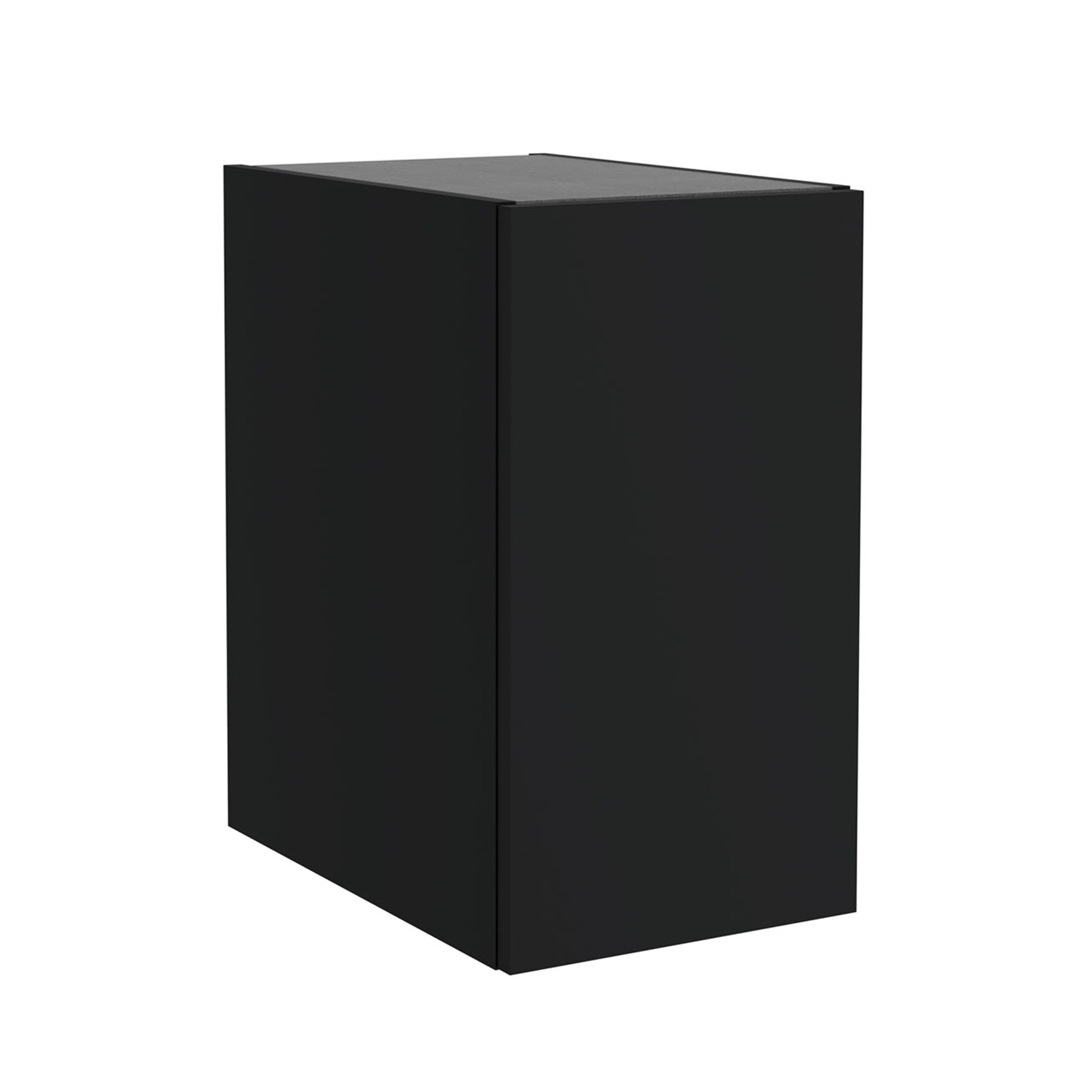 Schrankelement wandhängend ALLIANCE 300 1 Tür links/rechts mit Drucköffner BLACK VELVET 300 x 540 x 450 mm