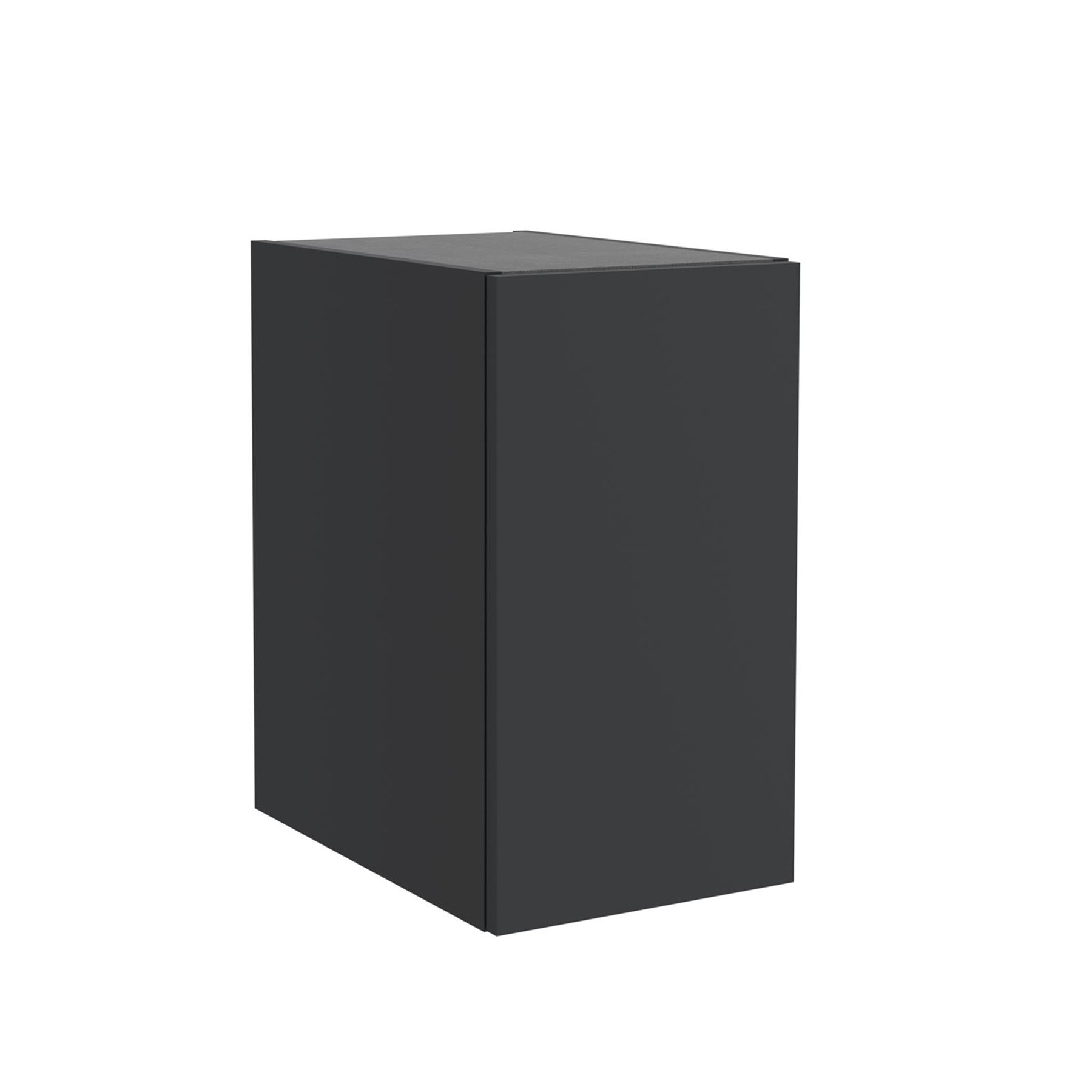 Schrankelement wandhängend ALLIANCE 300 1 Tür links/rechts mit Drucköffner ANTHRAZITGRAU MATT 300 x 540 x 450 mm