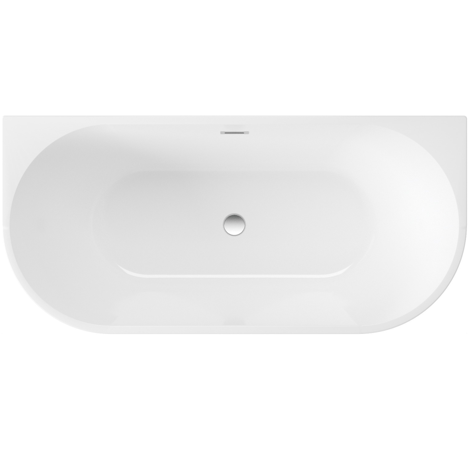 Silia - Acryl-Badewanne, Wand-/freistehend - 150 cm