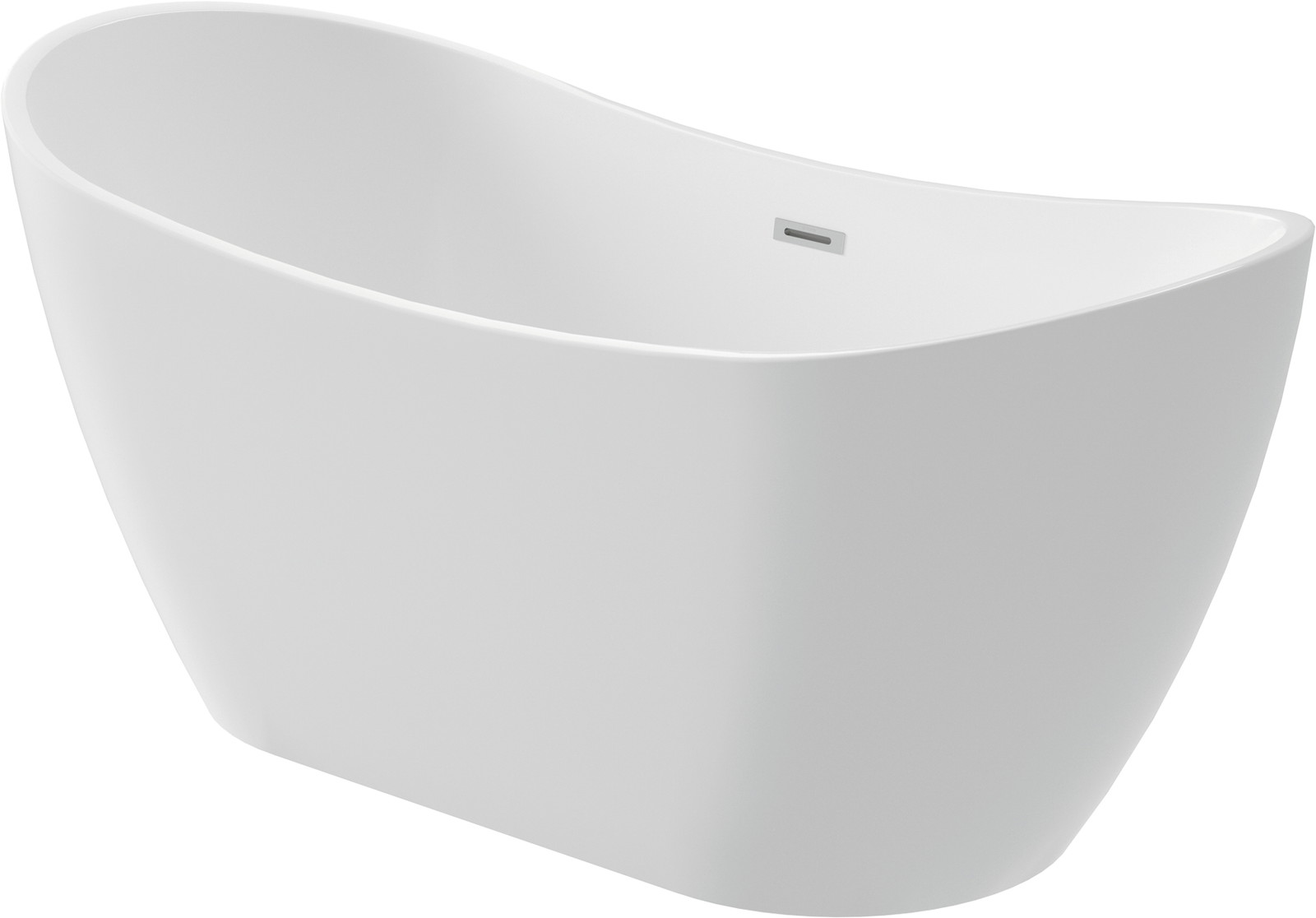 Arnika - Acryl-Badewanne, freistehend, oval - 150 cm