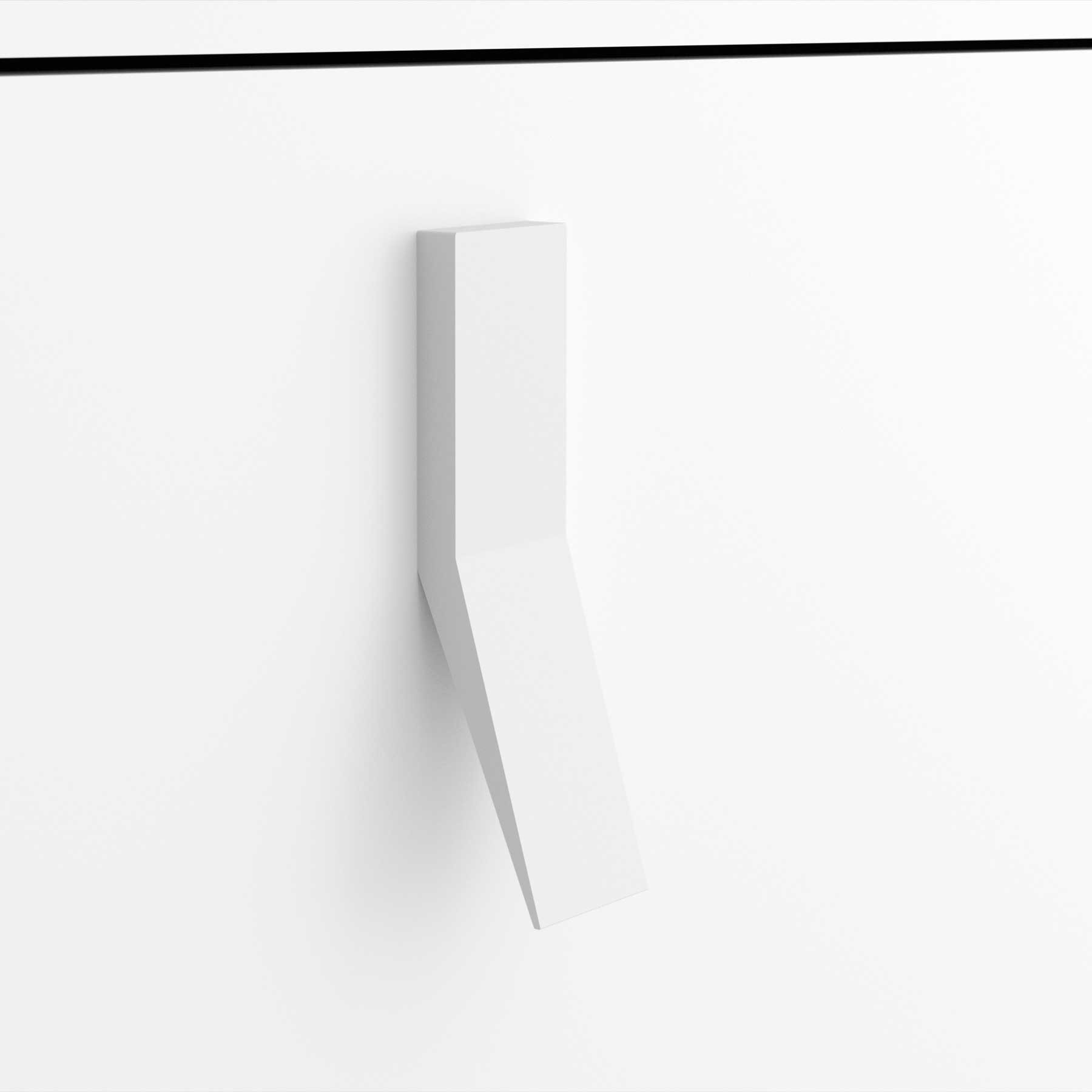 Griff UNIIQ 3er-Satz für Schrank WEISS