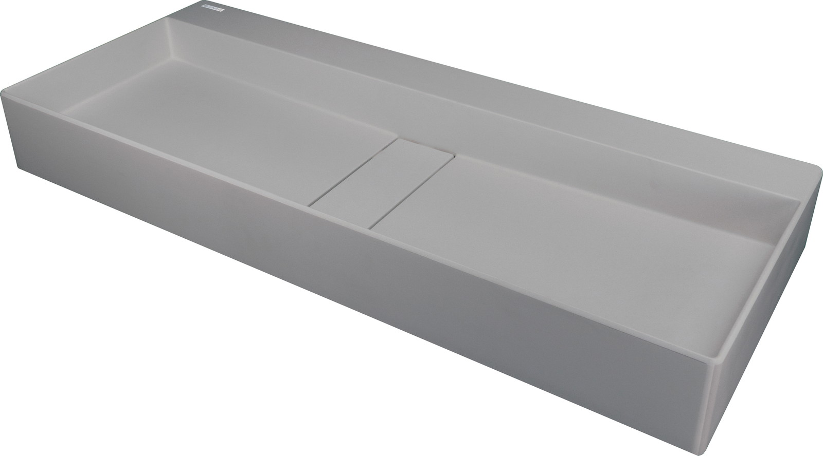 Blur - Granitwaschbecken, Aufsatz - mit Abdeckung