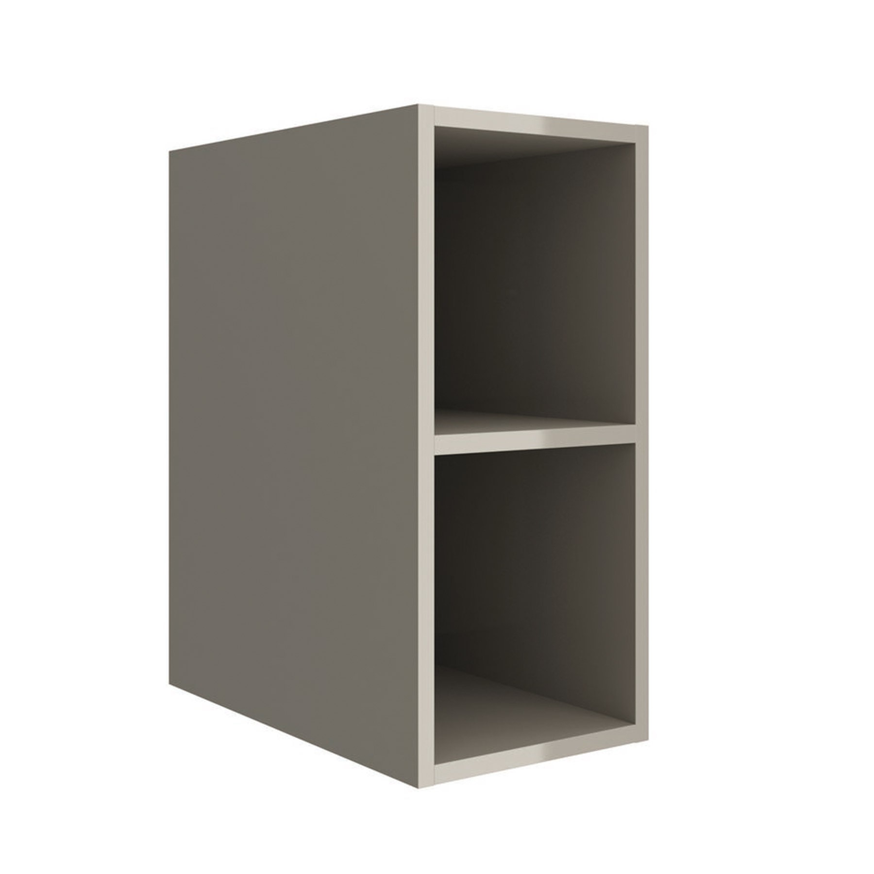 Modul wandhängend ALLIANCE 250 2 Fächer TAUPE GLÄNZEND 250 x 540 x 434 mm